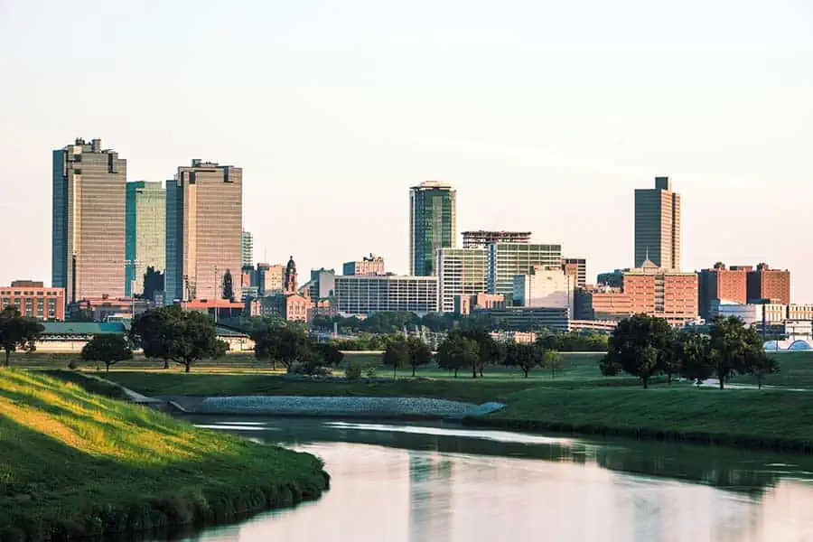 Downtown Fort Worth skyline photo